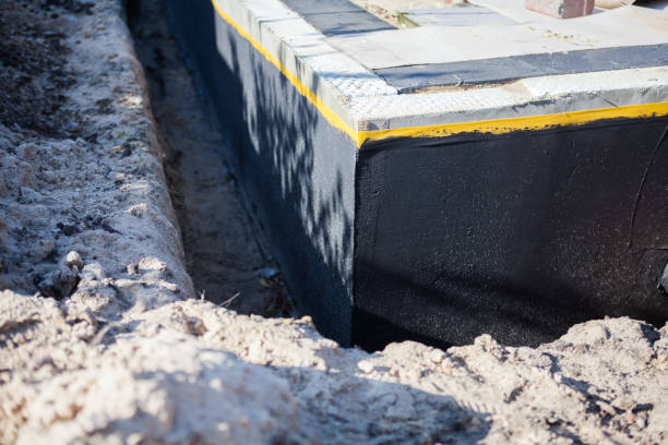 Professional Crawl Space Encapsulation technician working in McAdenville, NC